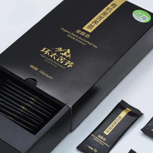 有机苦荞茶（全胚态）132g/盒 商品图1