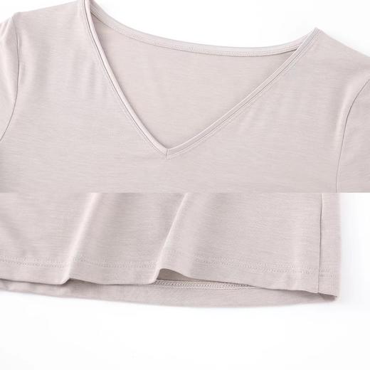 5F EmbryForm安莉芳22新款薄款V领舒适修身美体暖衣 商品图4