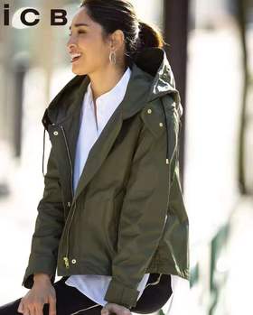 4F  ICB  时尚风雨衣