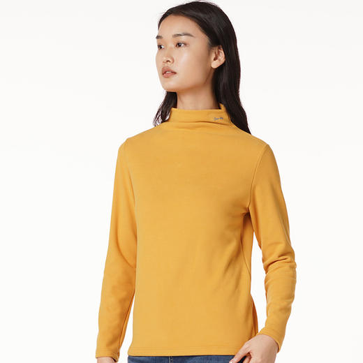 都市丽人舒暖负5度至5度女士特殊面料单件阳离子磨毛绒中单件上衣保暖衣LW2DA4 商品图1