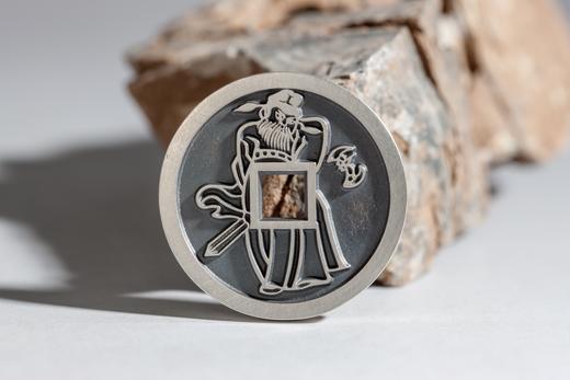 矩德泉坊 纯银手作 除邪辟鬼（2.9厘米版）598 商品图5