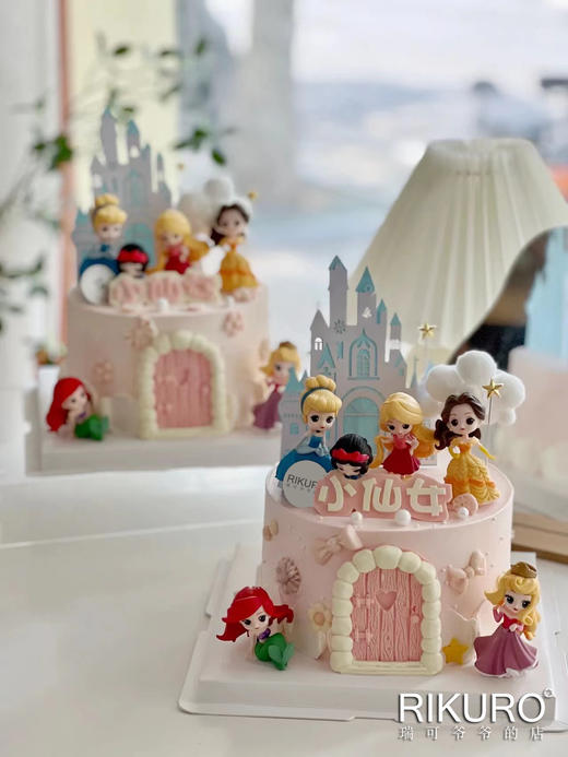 【迪士尼公主派对】鲜果奶油蛋糕 商品图2