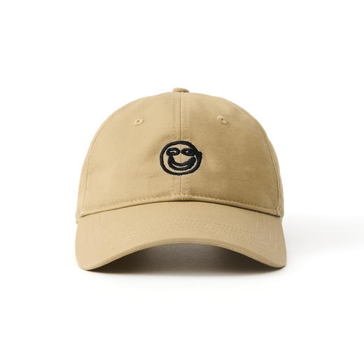 吃茶去chichaqu全棉刺绣笑脸鸭舌帽 商品图0