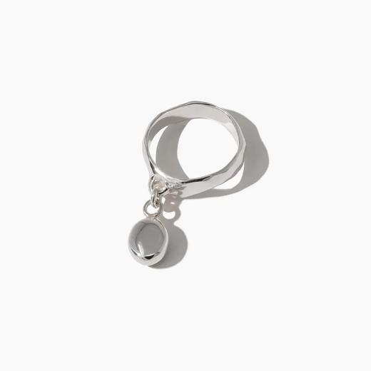 订购8周到｜CLED-Oval-森林绿 圆坠 戒指（银色）［美国设计师］ 商品图2