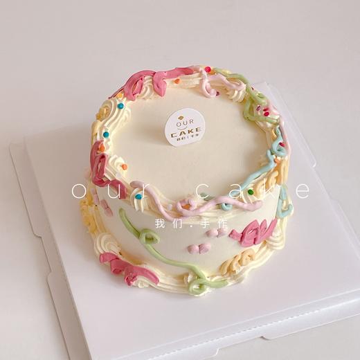 ins简约彩色蛋糕-低糖处理无添加 商品图0