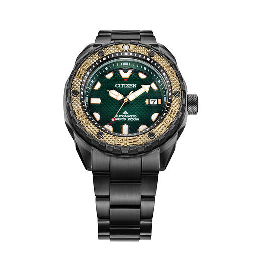 西铁城日本官方正品舒博™钛间黑色DLC潜水机械表NB6008-82X 商品图4