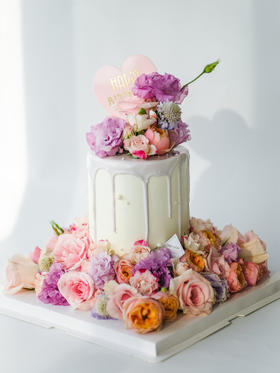 设计师裸蛋糕 - 鲜花主题蛋糕3