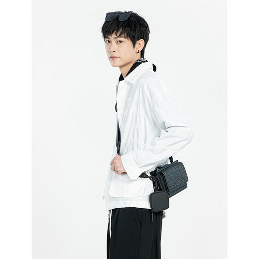 【断码清仓】HX 秋季翻领茄克衫外套/Z105230001101 商品图1