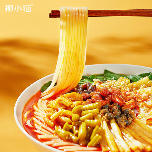 【柳小猫螺蛳粉370克】加臭加辣加料大份量版。370克/袋，5袋/箱，保质期180天！高品质螺蛳粉，加臭加辣加料，加酸笋加腐竹加螺肉，加倍满足，加倍快乐！ 商品图7