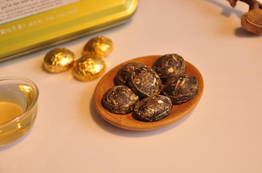 【商务  便捷】东创茶  1923糯香小金沱（生茶）  冲泡方便 商品图1