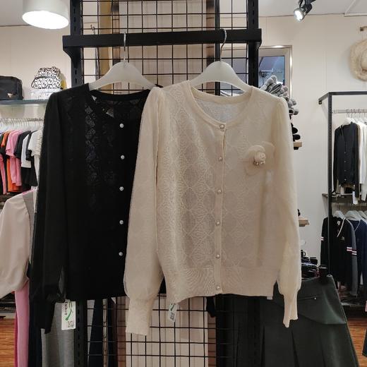 女羊毛拼接长袖外套18882 商品图0