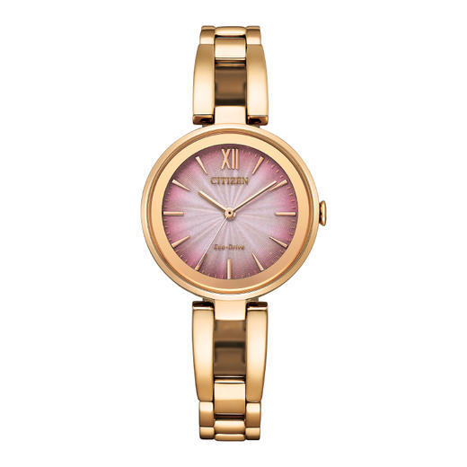 西铁城日本官方正品光动能时尚简约女表EM0809-83Z 商品图1