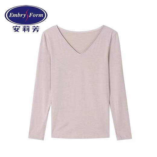 5F EmbryForm安莉芳22新款薄款V领舒适修身美体暖衣 商品图1