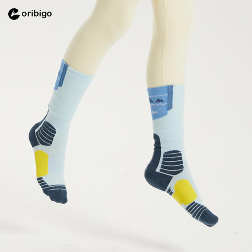 oribigo秋冬滑雪加厚高筒运动袜 商品图1