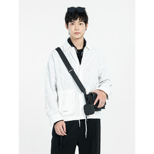 【断码清仓】HX 秋季翻领茄克衫外套/Z105230001101 商品图2