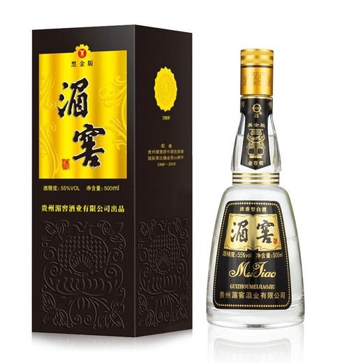 贵州湄窖酒·黑金版单瓶 55度 500ml 浓香型白酒 商品图0