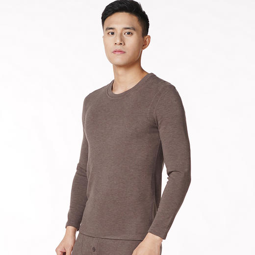 都市丽人都市锋尚强暖负15至负5度男士发热纤维套装藏红花活血暖衣厚套装保暖衣FW22A4 商品图1