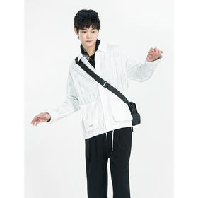 HX 秋季翻领茄克衫外套/Z105230001101