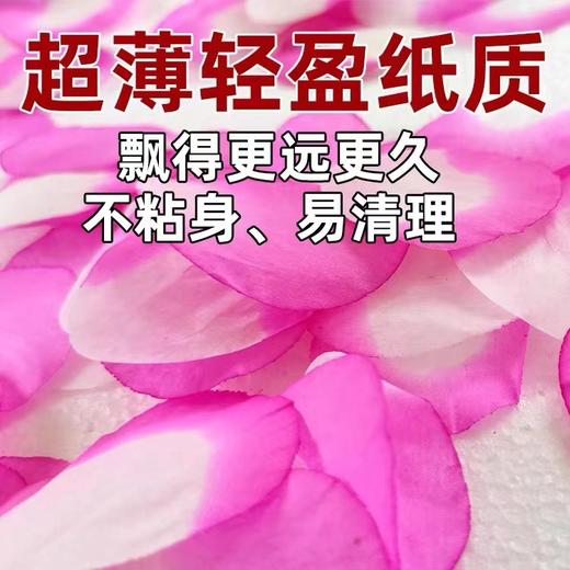 超帅60cm纸玫瑰花瓣礼炮礼花结婚庆典生日聚会舞台派对活动求婚表白情人节手持喷花筒1支 商品图6