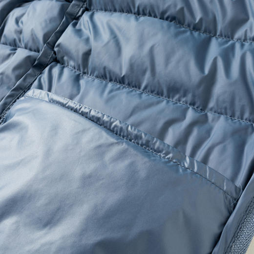 【白鸭绒 轻薄多色】罗蒙男士羽绒背心秋冬保暖立领无袖羽绒服 商品图13