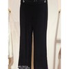 2楼茗专柜丝绒喇叭裤 商品缩略图0