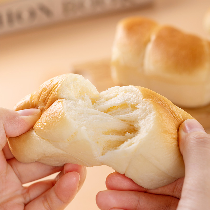 港荣蒸面包 松软手撕面包460g 早餐随手一个 