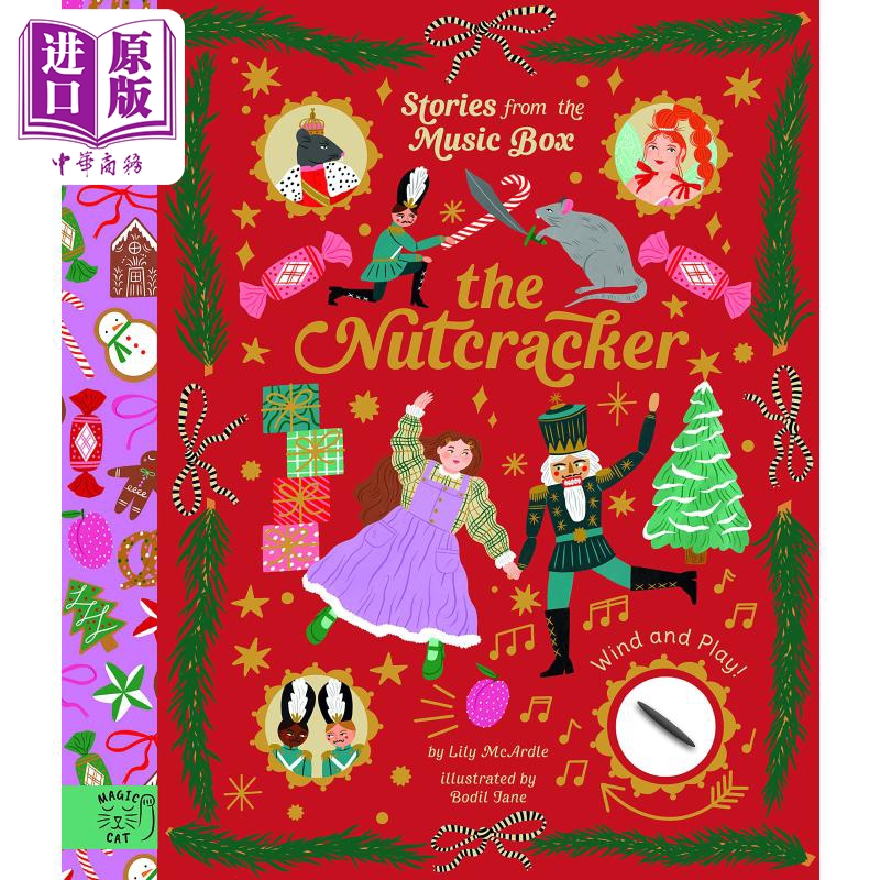 预售 【中商原版】Stories from the Music Box The Nutcracker 音乐盒的故事:胡桃夹子 英文原版 儿童绘本 童话寓言 Lily McArdle 7-12