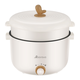 艾贝丽 | 2.5升电火锅（带蒸笼）ABL-HG25