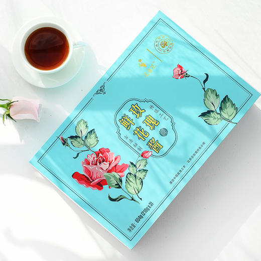 花养花 玫瑰鲜花酱礼盒 654g（218g*3） 商品图3