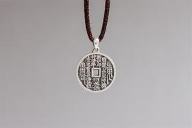 矩德泉坊 纯银手作 山鬼挂扣（1.7厘米版）588