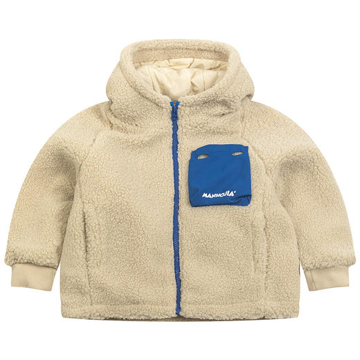 漫画家潮趣童装儿童冬装棉服羊羔绒外套连帽保暖男女童棉服 商品图4