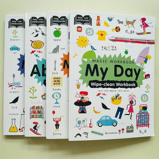 Magic Workbook 全4册 3-6岁 本·弗兰科·戴维斯 著 少儿英语 商品图2