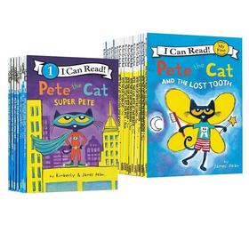 【3-8岁 I Can Read精选】皮特猫16册  Pete the Cat 分级阅读物初阶 my first  吴敏兰书单情商性格培养