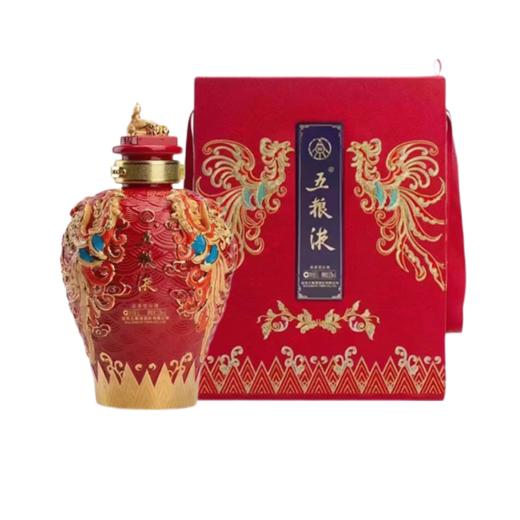 52度五粮液 九龙坛（凤坛）1.5L 单瓶 商品图0