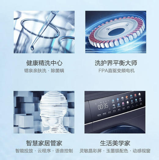 海尔（Haier）洗衣机EG100MATE8SU1 商品图1