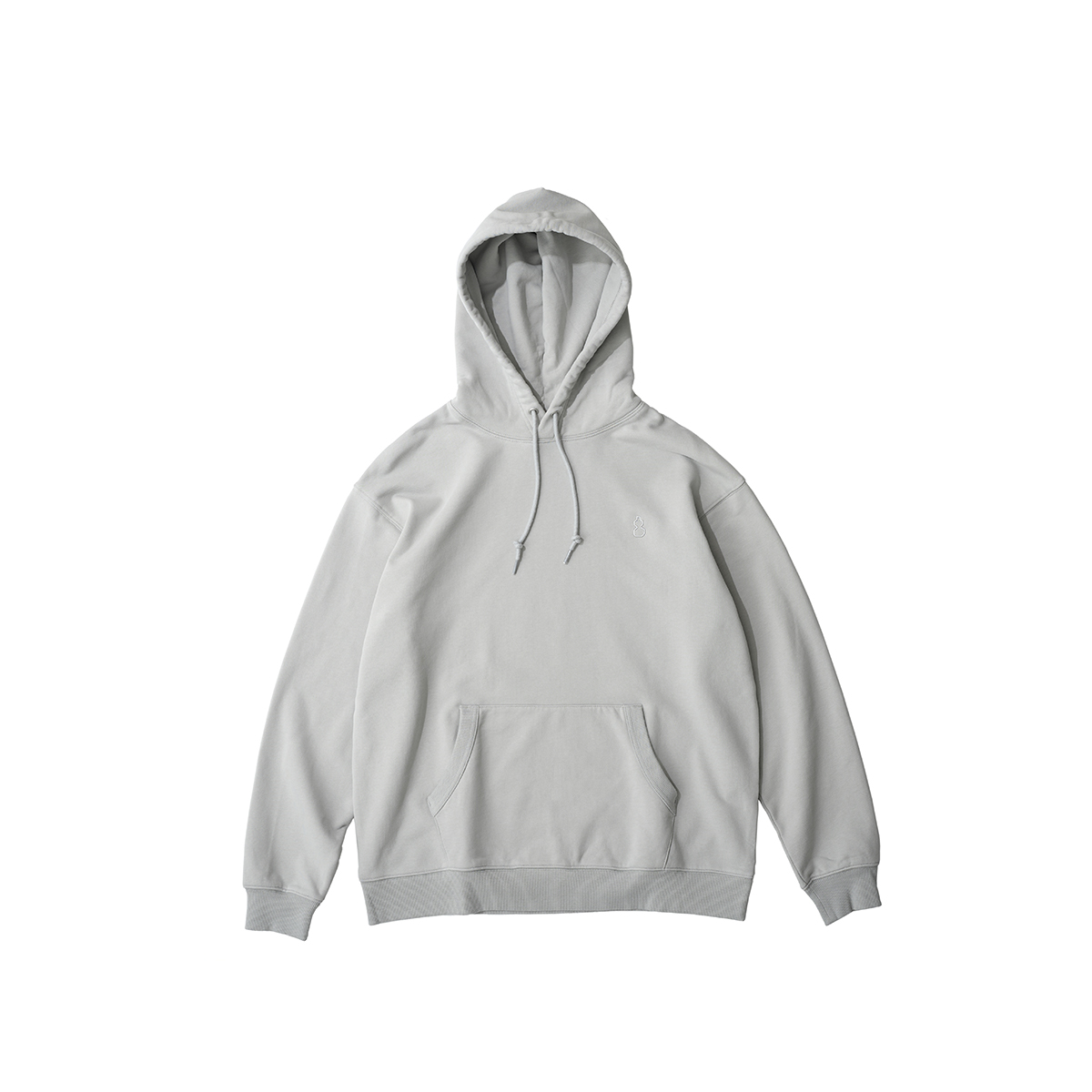 吃茶去chichaqu秋冬休闲百搭经典基础刺绣套头戴帽卫衣