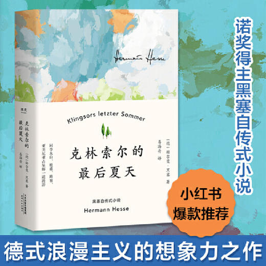 黑塞作品集5册（悉达多+德米安+克林索尔的最后夏天+精神与爱欲+黑塞童话） 商品图4