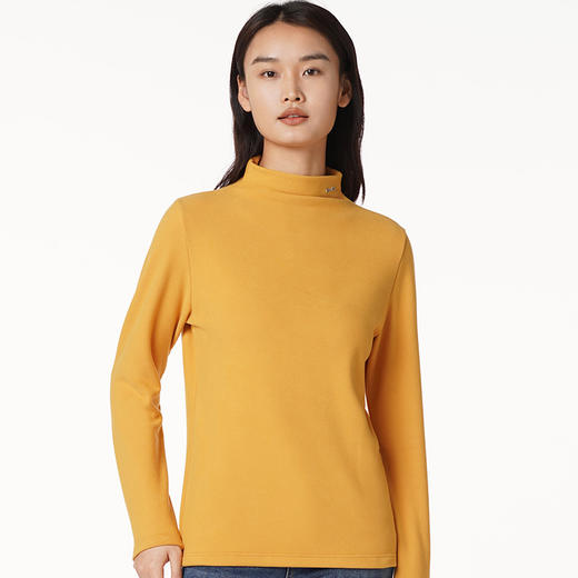 都市丽人舒暖负5度至5度女士特殊面料单件阳离子磨毛绒中单件上衣保暖衣LW2DA4 商品图0