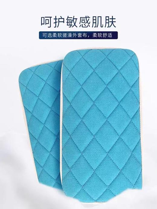 洗澡搓背神器懒人搓澡神器贴墙搓泥搓背长条丝瓜络后背沐浴擦 商品图7