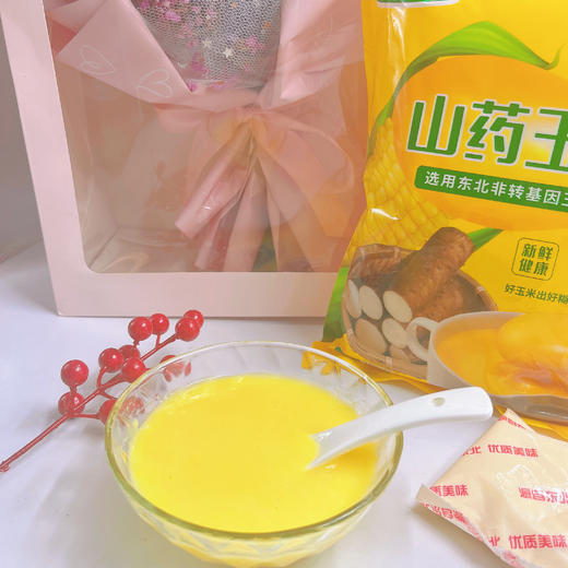 [最农公社]北小冬山药玉米糊400g/袋*4袋东北黑龙江特产即食早餐好喝饱腹 商品图5