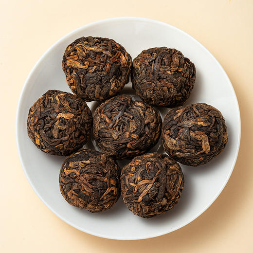 熟普丨德丰昌 2019年 小龙珠 云南易武古树龙珠 90g 商品图2