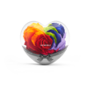 ROSEONLY 永生玫瑰-经典永续  心动心不倒翁礼盒 送女友礼物情人节礼品，情人节礼物 商品缩略图1