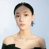 ZEGL设计师秋夜甜梦系列星月人造珍珠项链女轻奢小众锁骨颈链配饰 商品缩略图4