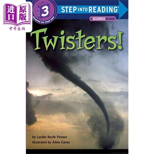 【中商原版】Step into Reading Step 3 Twisters! 兰登阅读进阶3：龙卷风！百科 英文原版 儿童绘本 分级阅读 Lucille Rechet Pen 商品图0