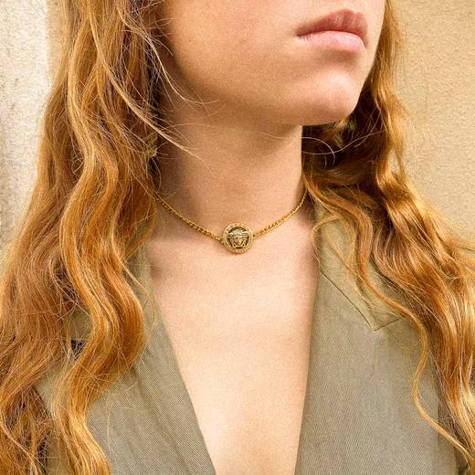 订购6周到｜Gigi Paris-Versace-中古纽扣 锁骨链 项链［法国设计师］ 商品图2