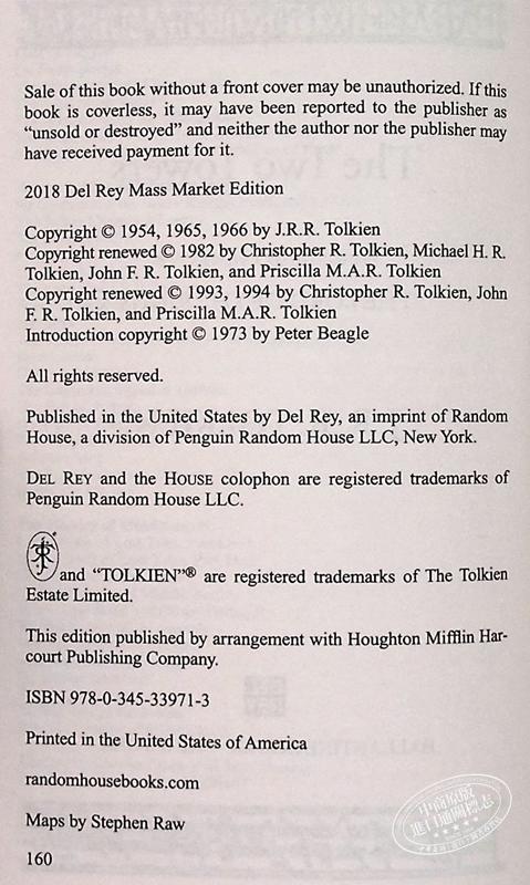 预售 【中商原版】托尔金4本套装 魔戒三部曲 霍比特人 J R R Tolkien 4Book Boxed Set The Hobbit and the Lord of the Rings 商品图4