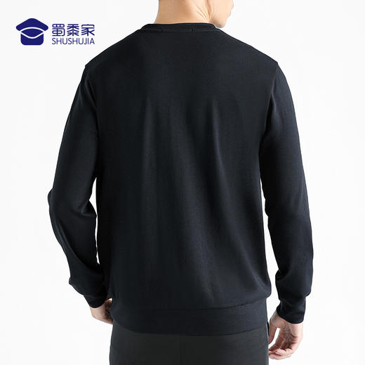 【莫代尔棉轻薄长袖卫衣】垂顺透气长袖卫衣通勤打底上衣 商品图7