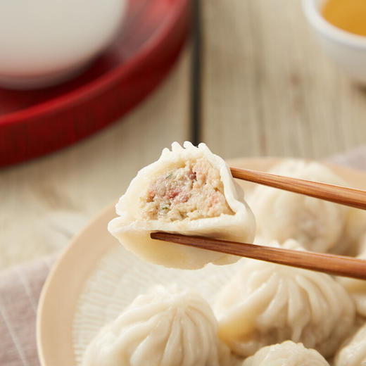 南翔小笼包450g（18只 ） 中华老字号早茶点心 生鲜 速冻食品速食早餐儿童面食肉包子冷冻面点 商品图8