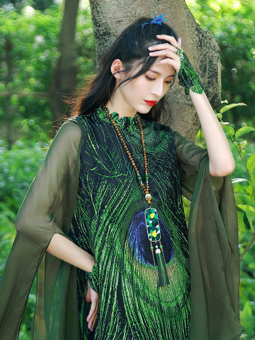  翎雀绿指套 / 少量现货 商品图1