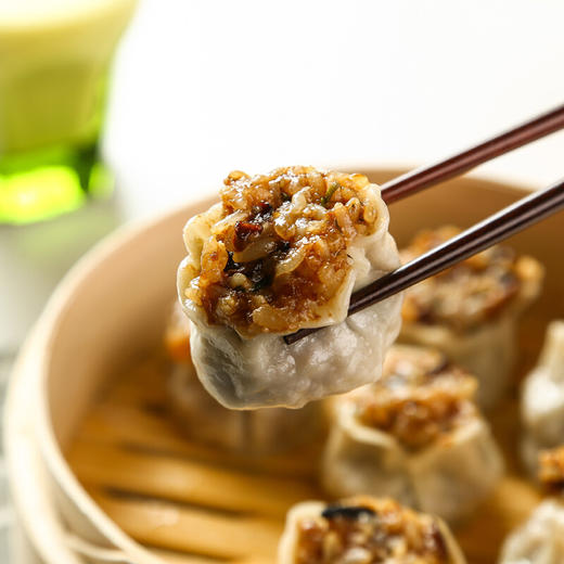 避风塘鲜肉糯米烧卖 480g（16只） 干蒸烧麦 速冻早餐儿童早餐面点 生鲜食品 早点 商品图5